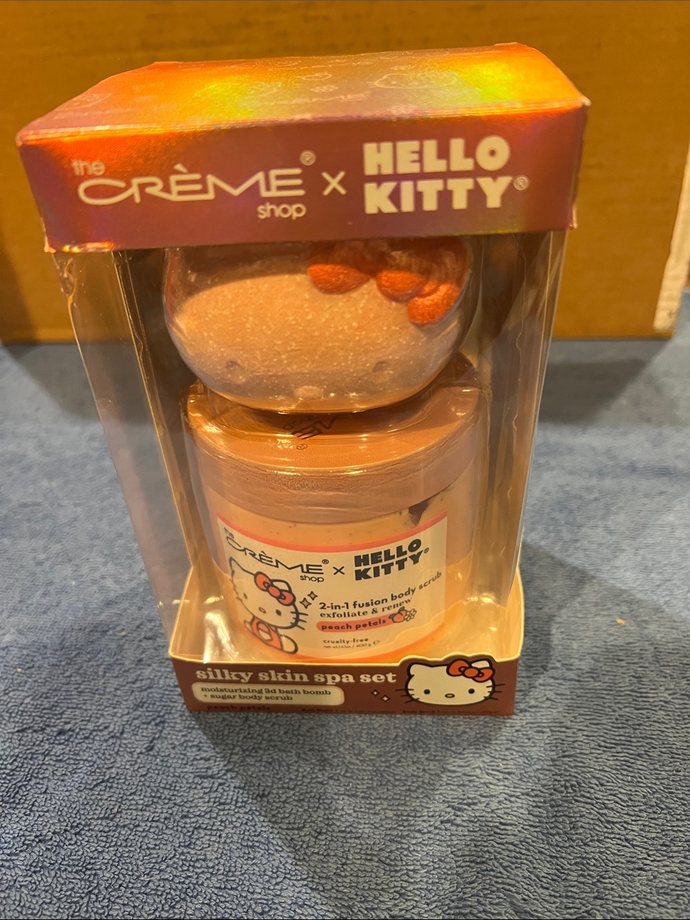 Crème Shop x Hello Kitty Silky Skin Spa Set - Peach Petals